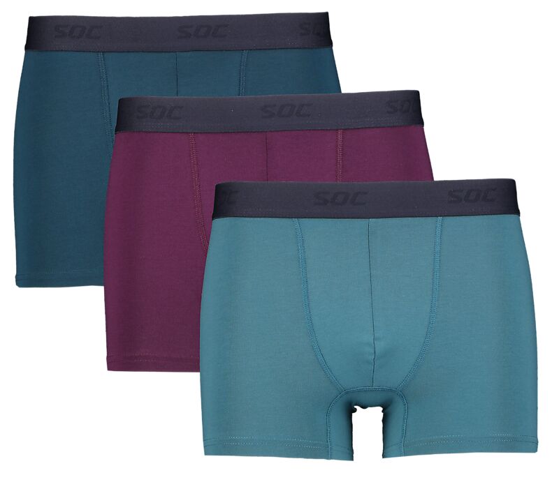 SOC M Cotton Boxer 3P på