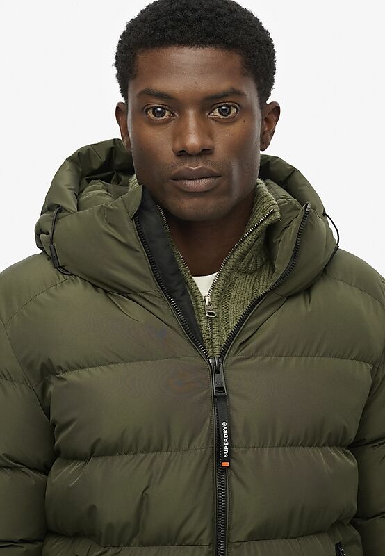 SUPERDRY M Hood Sport Puff Jkt på