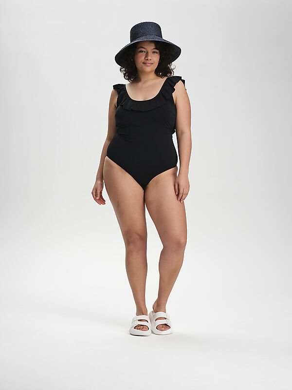 SOC W Beach Frill Suit på