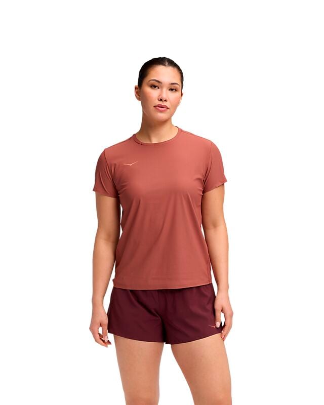 HOKA W Airolite Run Short Sleeve på