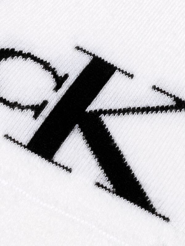 CALVIN KLEIN U Footie High Cut 2p Monogram på