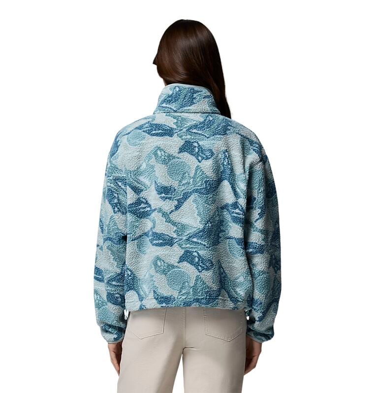 COLUMBIA W Helvetia™ Ii Printed Cropped Half Snap på