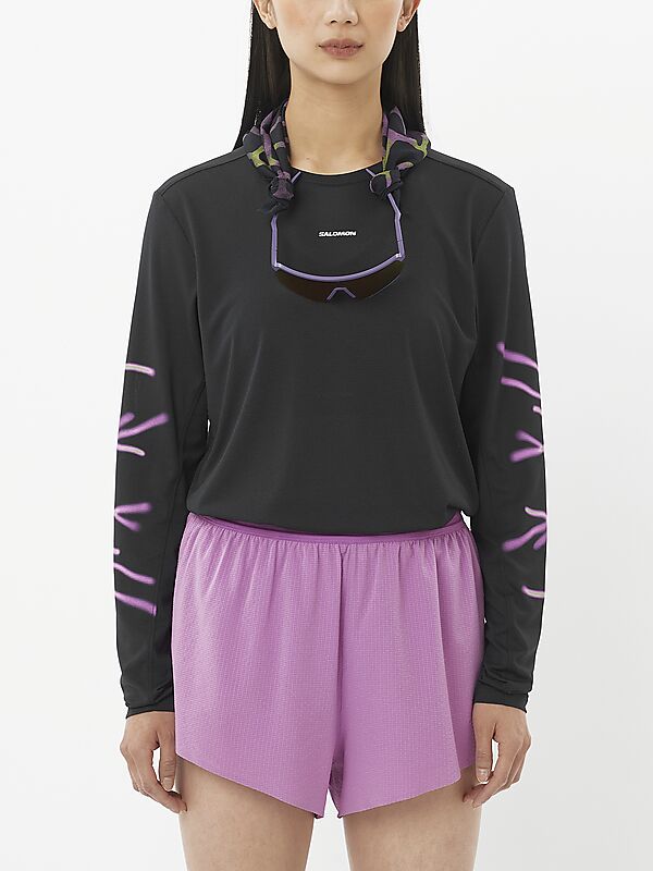 SALOMON SHAKEOUT CORE GRAPHIC LS TEE W på