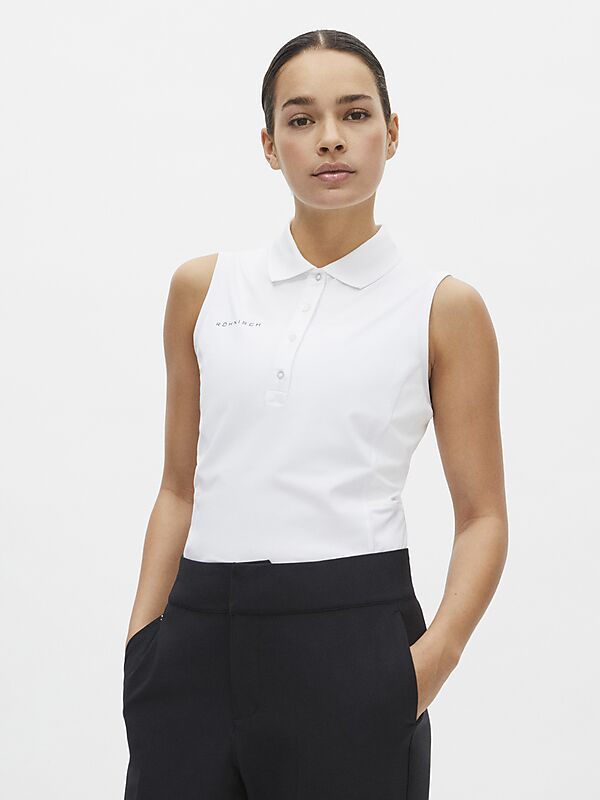RÖHNISCH NICKY SLEEVELESS POLOSHIRT på