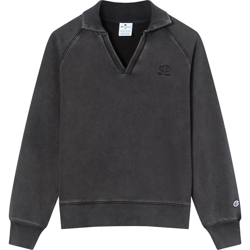 CHAMPION W Polo Neck Sweatshirt på