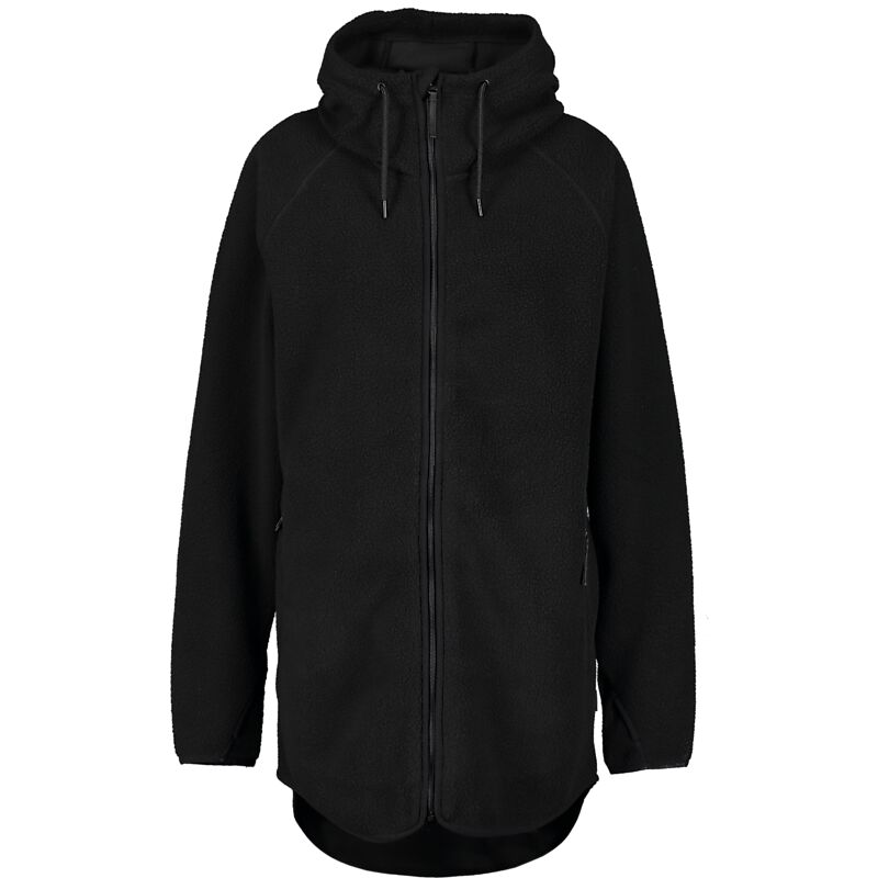 EVEREST Pile Long Hood, lång fleecetröja, dam på