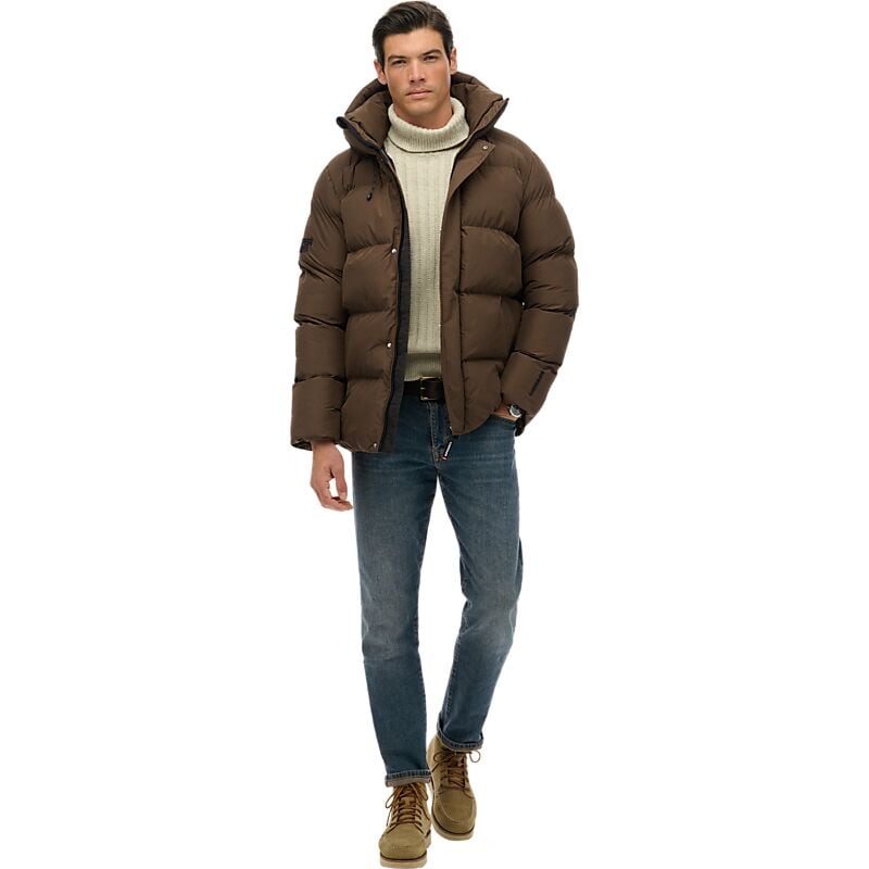SUPERDRY M Hooded 5 Baffle Sports Puffer på