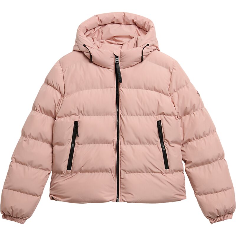 SUPERDRY W Hood Sport Puff Jkt på