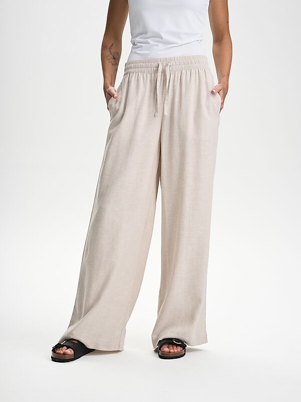 RACE MARINE W SEA SIDE LINEN PANT på