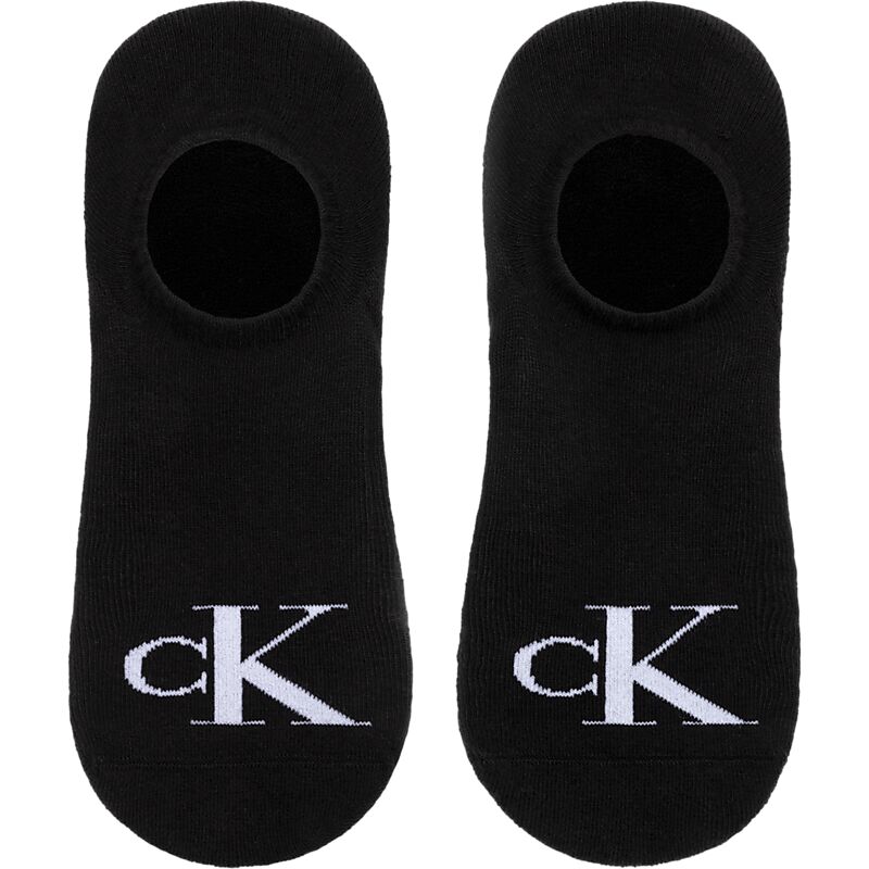 CALVIN KLEIN U Footie High Cut 2p Monogram på