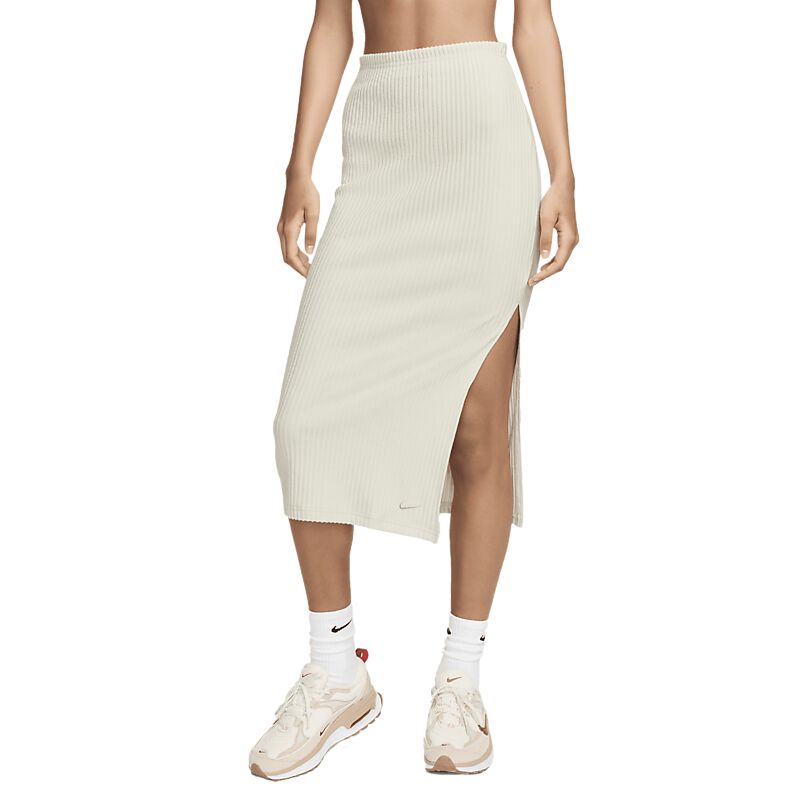 NIKE W Chl Knt Rib Md Skirt på