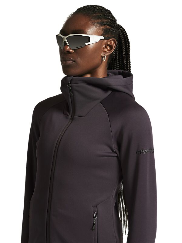CRAFT Adv Explore Power Fleece Hood Jkt W på