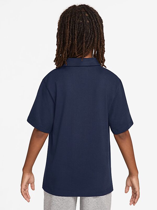 NIKE J NSW CLUB KNIT SS POLO LBR på