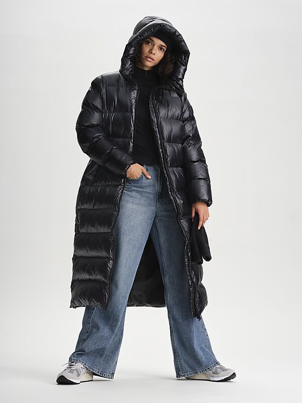 EVEREST Juneau Coat, lång vinterjacka, dam på