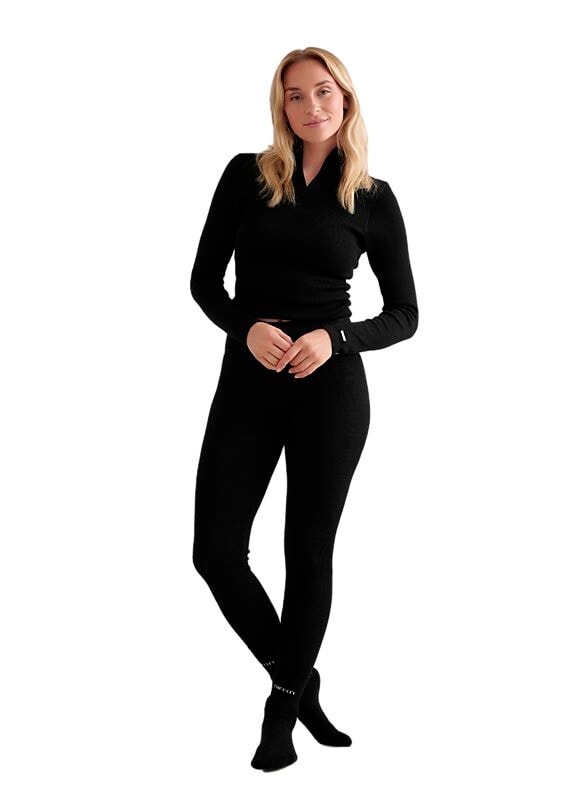 AIM´N W Ribbed Wool Leggings på