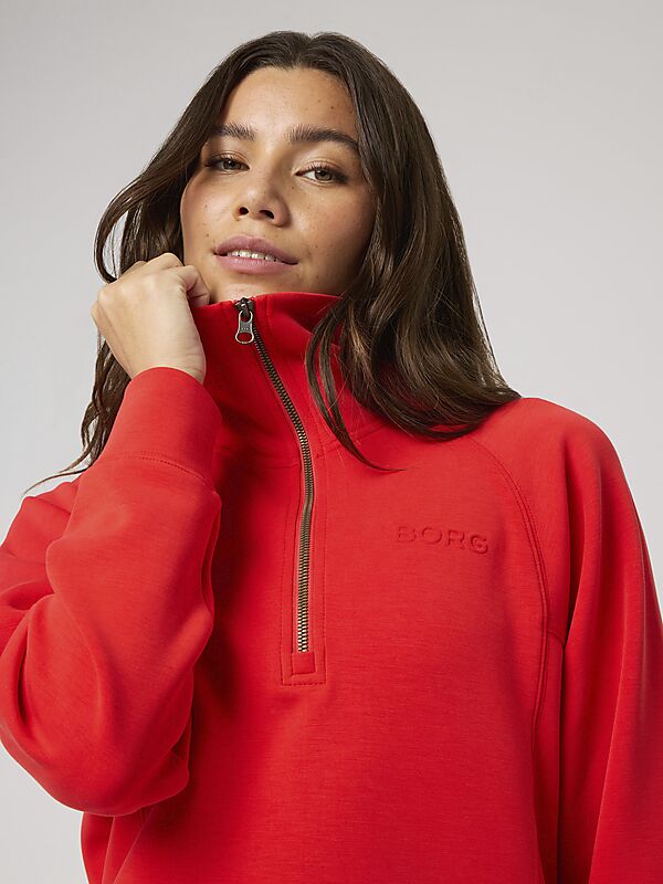 BJÖRN BORG W STUDIO SOFT HALFZIP SWEATSHIRT på