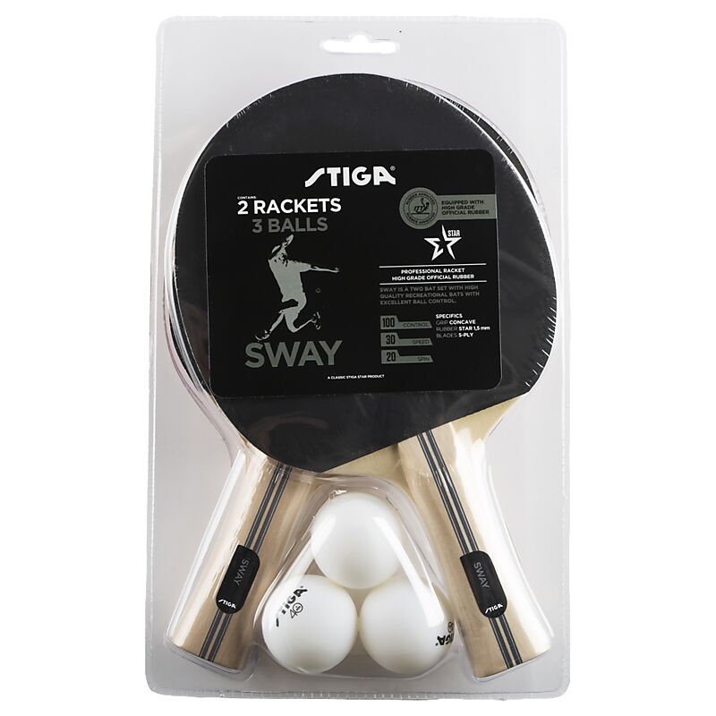 STIGA Setsway 2 Bats 3 Balls på