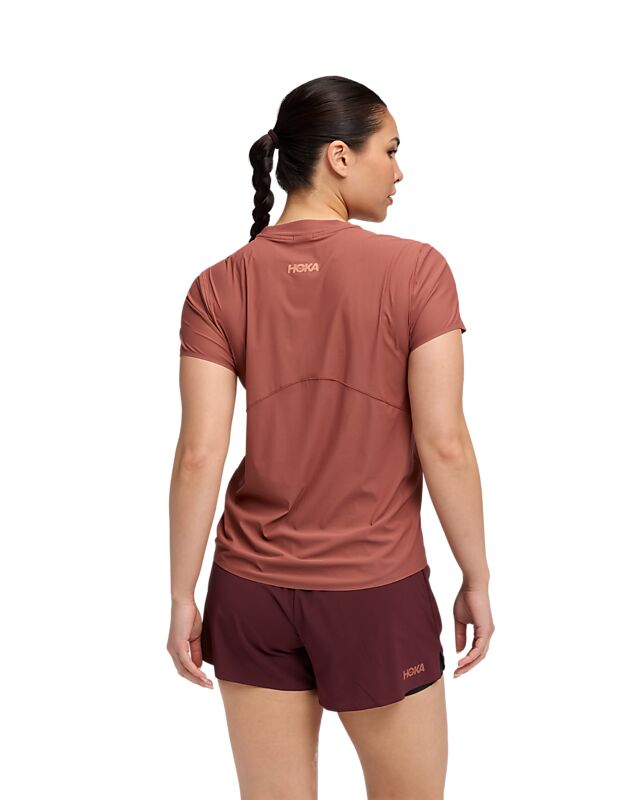 HOKA W Airolite Run Short Sleeve på