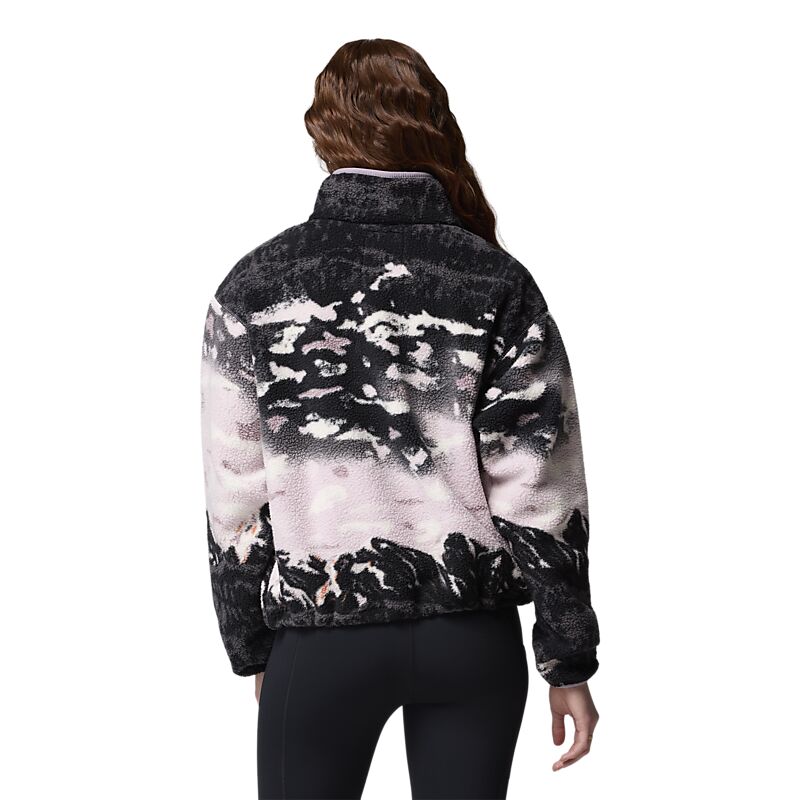 COLUMBIA W Helvetia™ Ii Printed Cropped Half Snap på