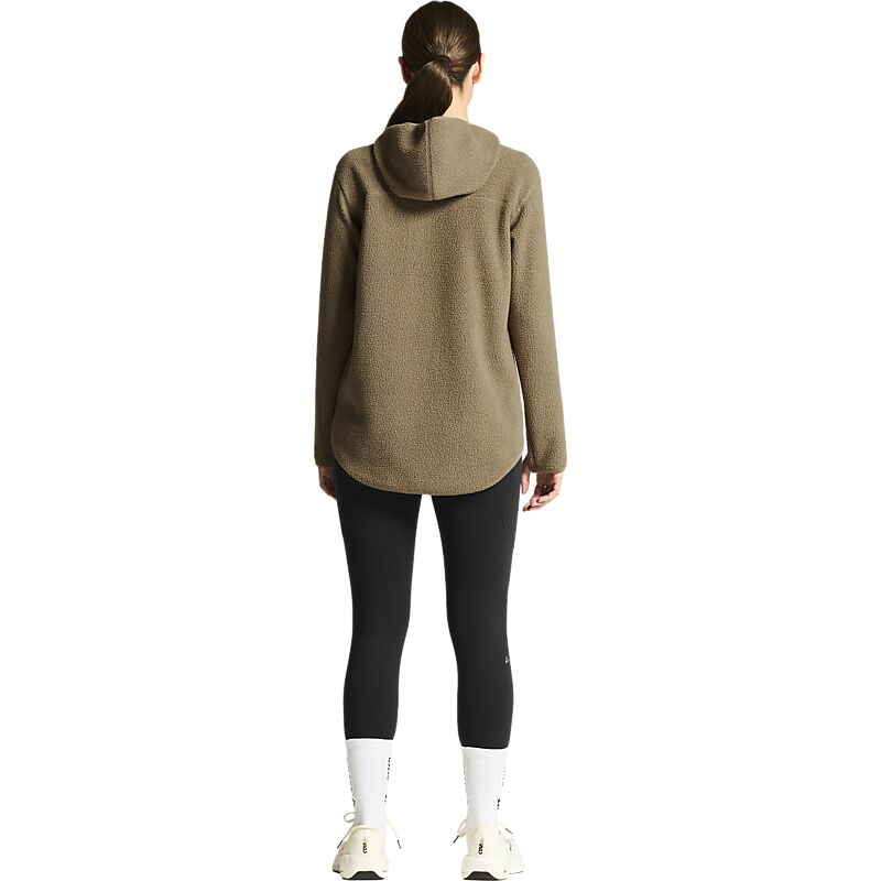 CRAFT W Join Pile Fleece Fz Hood på