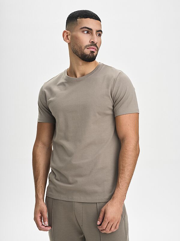 SOC M SLIM FIT R-NECK TEE på