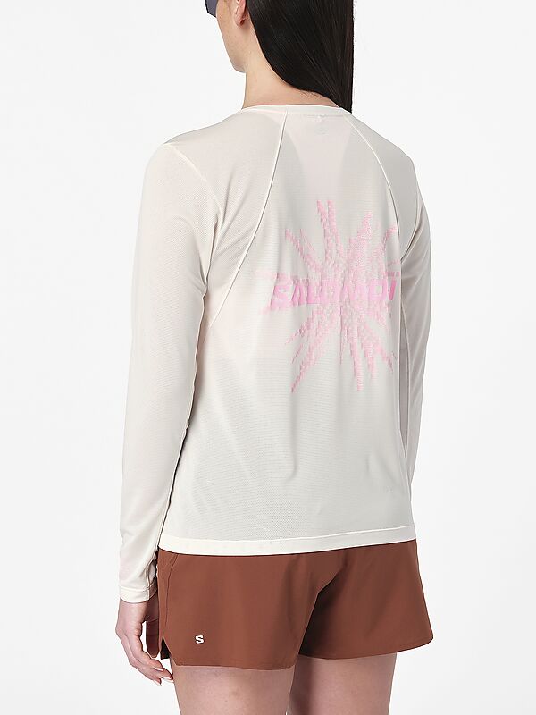 SALOMON SHAKEOUT CORE GRAPHIC LS TEE W på