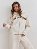 AIM´N W VARSITY SWEAT ZIP HOOD på