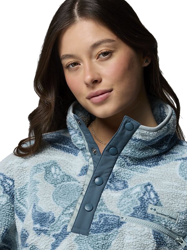 COLUMBIA W Helvetia™ Ii Printed Cropped Half Snap på