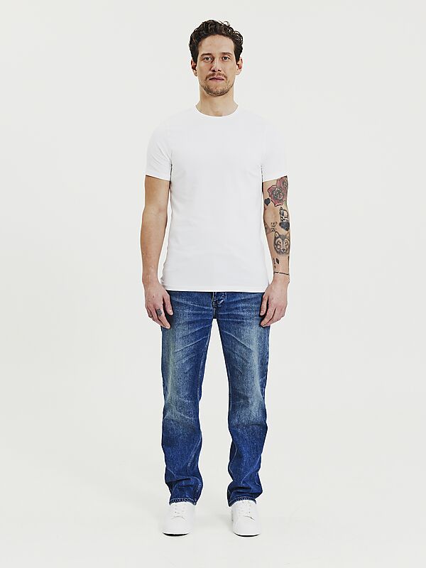 BREAD & BOXERS M 2 PACK CREW NECK på