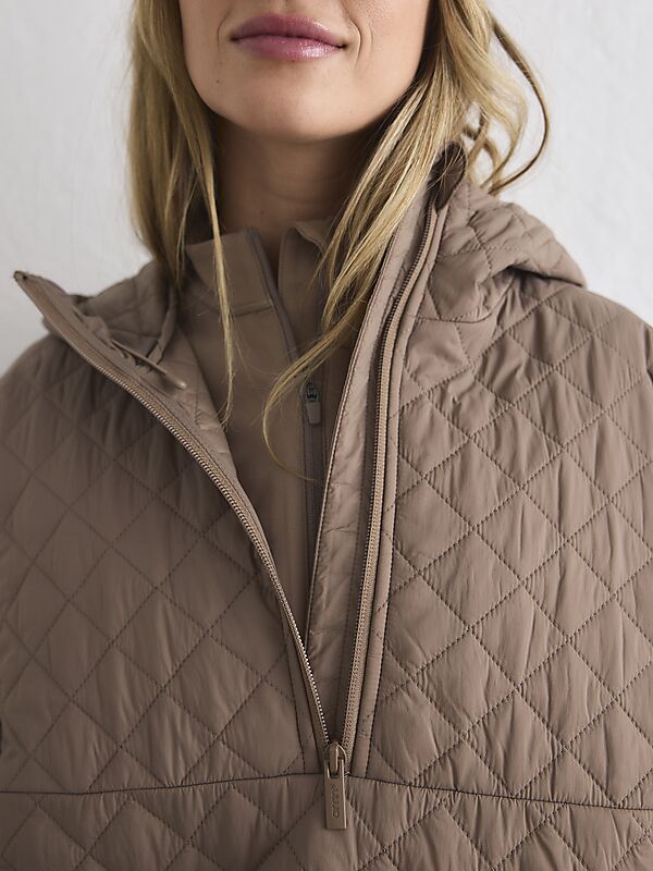 AIM´N W CROPPED QUILTED ANORAK på