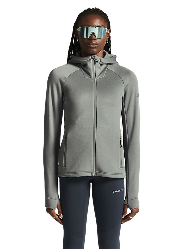 CRAFT Adv Explore Power Fleece Hood Jkt W på