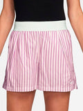 NIKE W CHILL POPLIN STRIPE SHORTS på