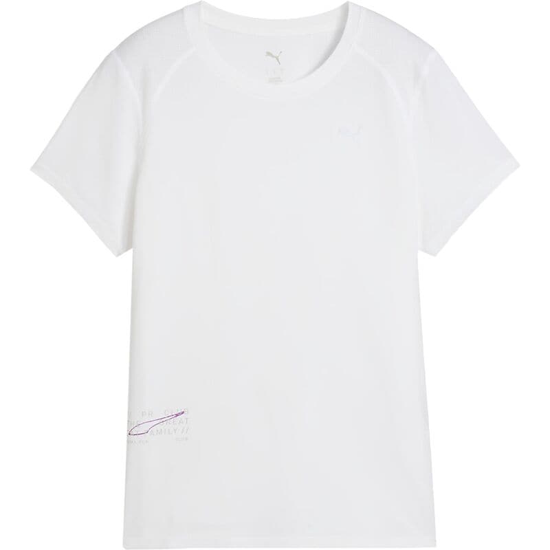 PUMA W Run Graphic Mesh Tee på