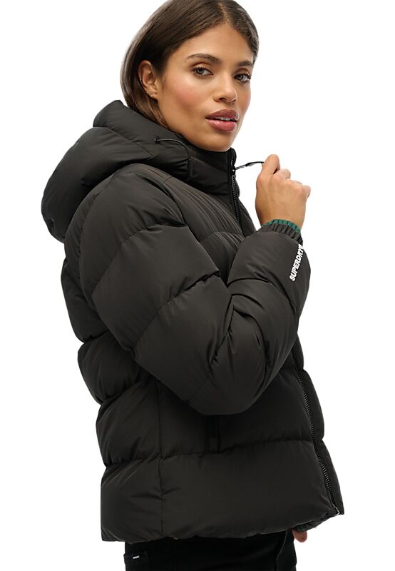 SUPERDRY W Hood Sport Puff Jkt på