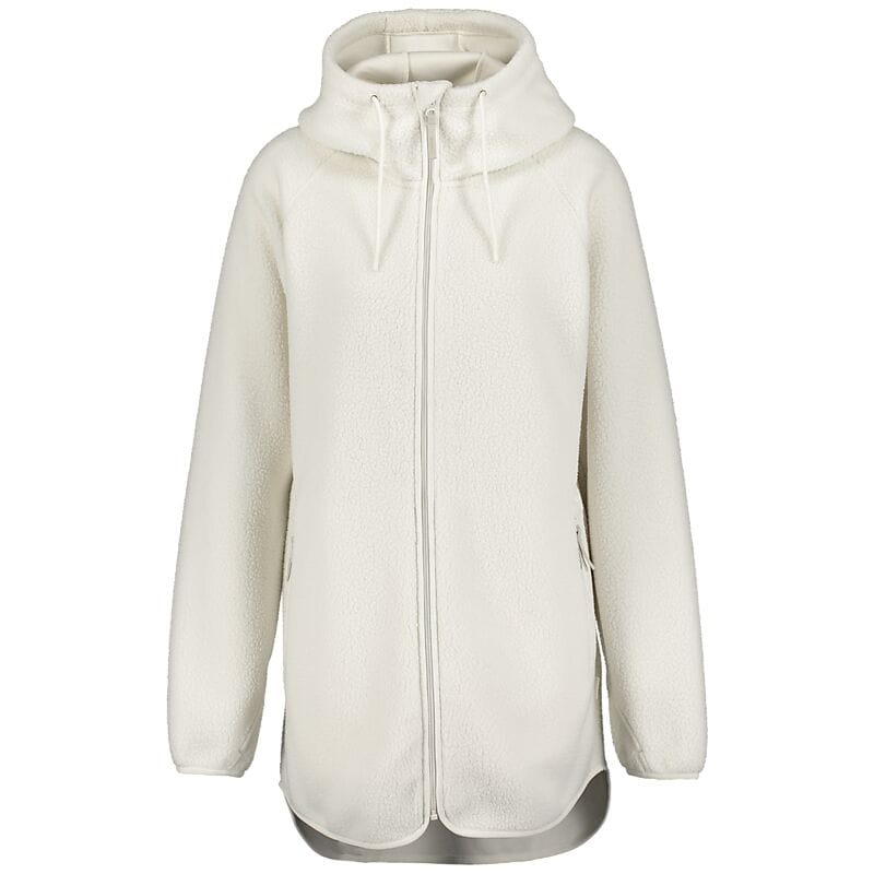EVEREST Pile Long Hood, lång fleecetröja, dam på