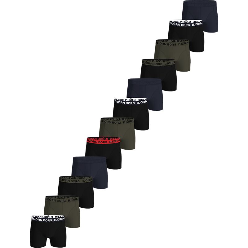BJÖRN BORG M Cotton Stretch Boxer 12p på