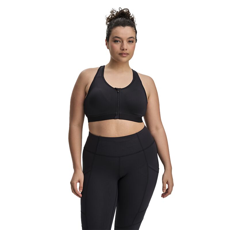 SOC W High Zip Int Bra på