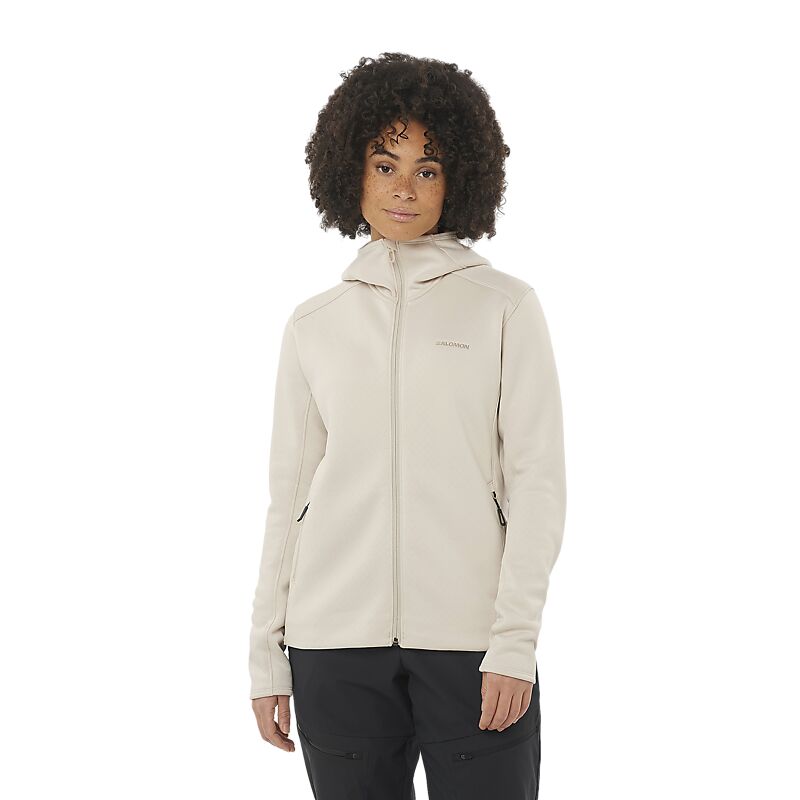 SALOMON Sntial Midfleece Fz Hd W på