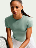 NIKE Women's Dri-fit Short-sleeve Tennis Top Nikecourt Advantage på