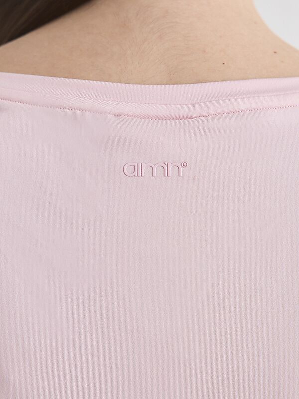 AIM´N Soft Basic Roll Sleeve Top på