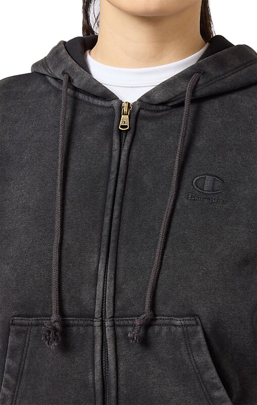 CHAMPION W Full Zip Hoodie Sweatshirt på
