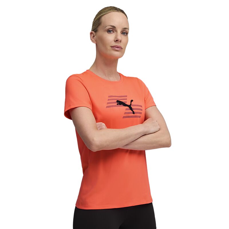 PUMA W Puma X Hyrox Poly Graphic Tee på
