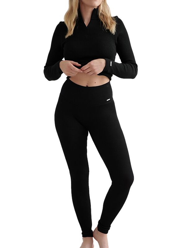 AIM´N W Ribbed Wool Leggings på