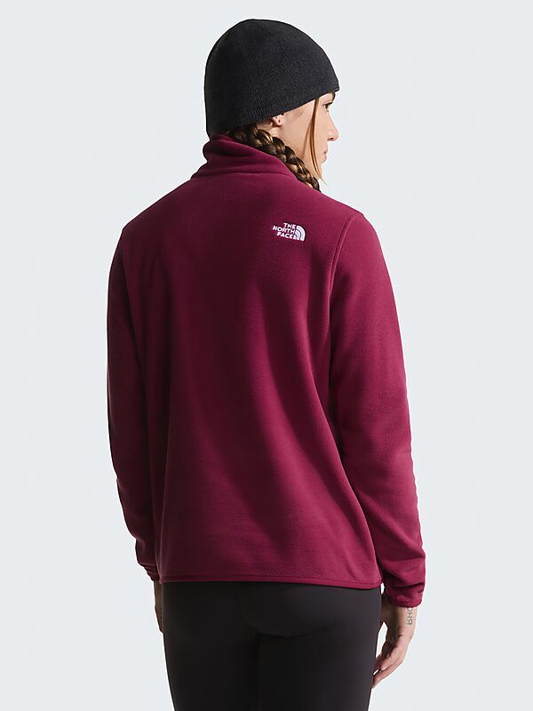 THE NORTH FACE W Glacier Fleece 1/4 Zip Jacket på