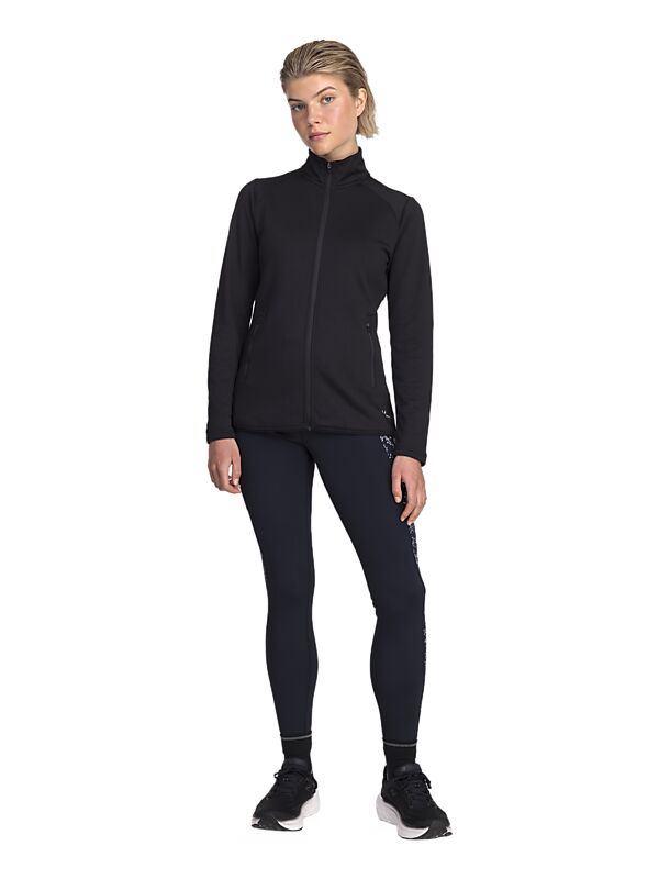 SOC W Run Warm Up Zip på