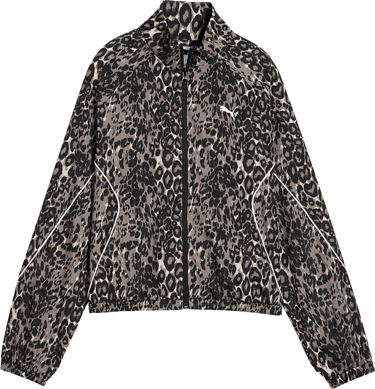 PUMA W SPORT ANIMAL RELAXED AOP FULL-ZIP WOVEN JACKET på