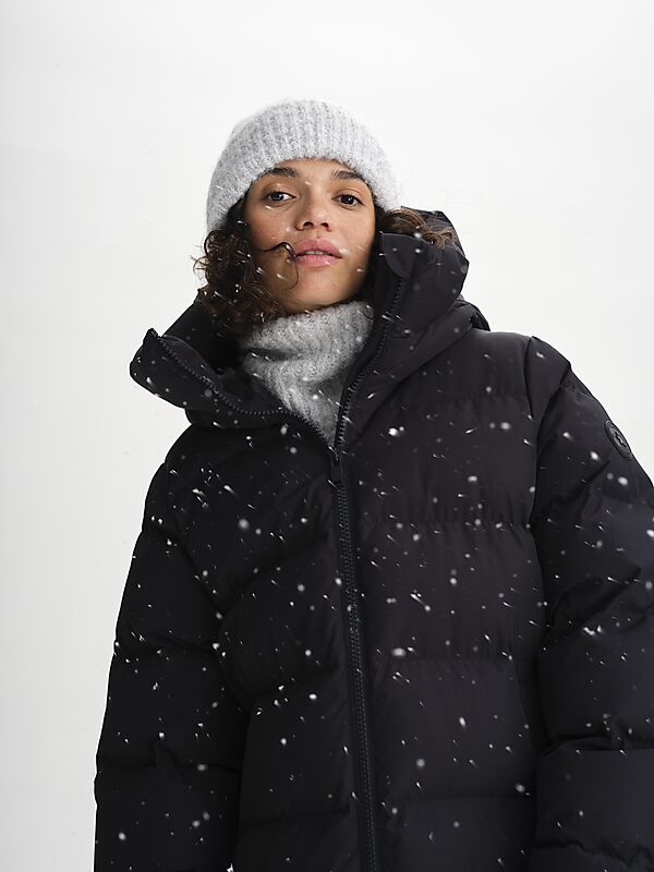 EVEREST Juneau Coat, lång vinterjacka, dam på
