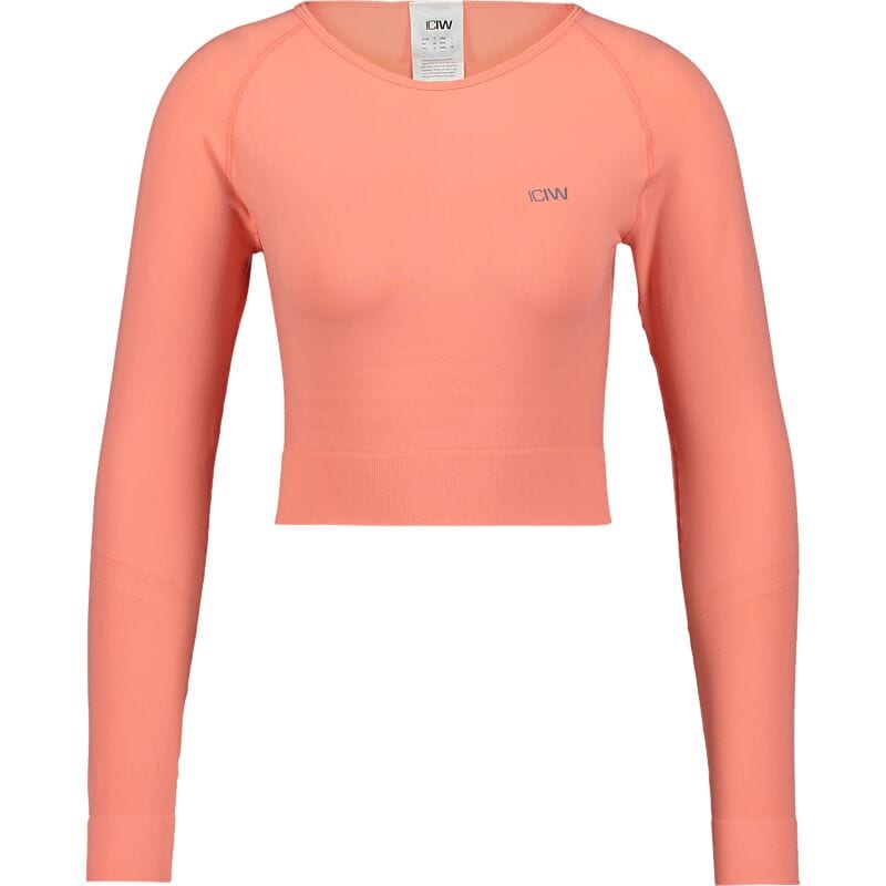 ICANIWILL Define Seamless Ls Crop Top Wmn på