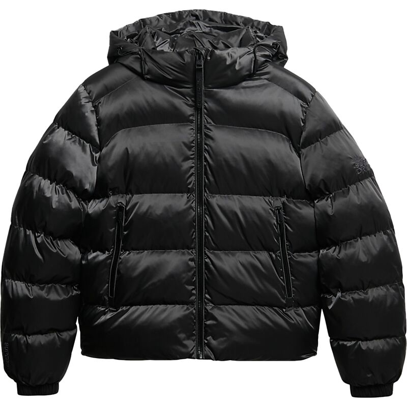 SUPERDRY W Hood Luxe Sport Puff på