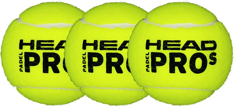 HEAD Padel Pro S 3Pk på